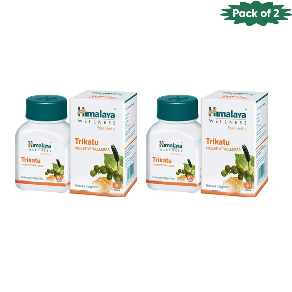 Himalaya Trikatu 60 Tablets(Pack of 2)