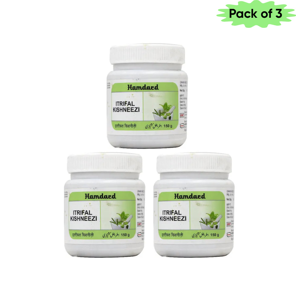 Hamdard Itrifal Kishneezi G150 m(Pack of 3)