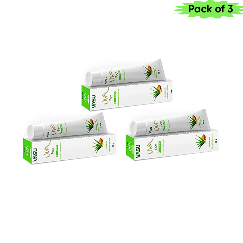 Vasu Uva Face Cream 30 Gm(Pack of 3)