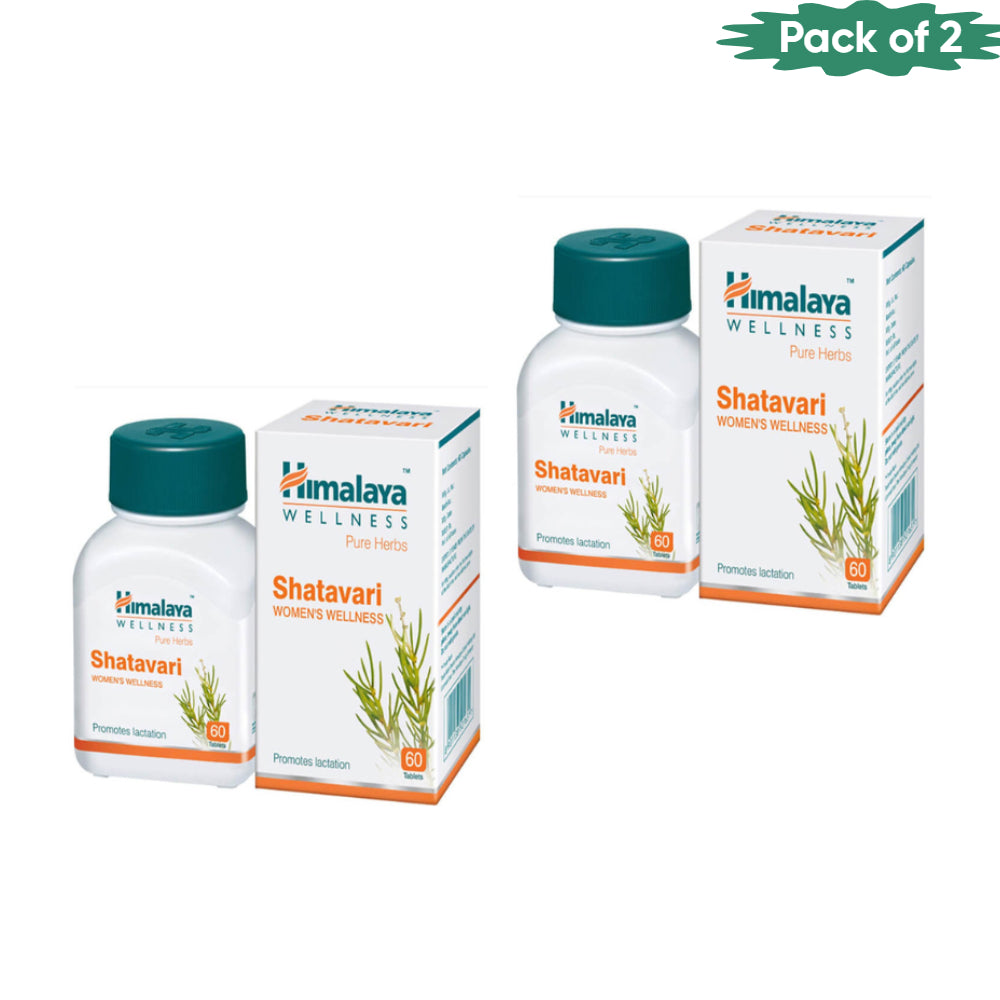 Himalaya Shatavari 60 Tablets(Pack of 2)