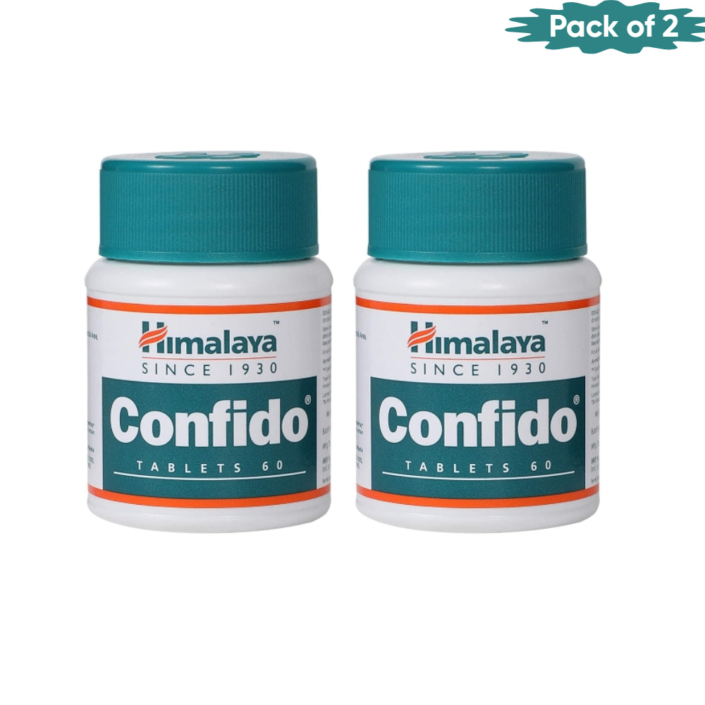 Himalaya Confido 60 Tablets(Pack of 2)