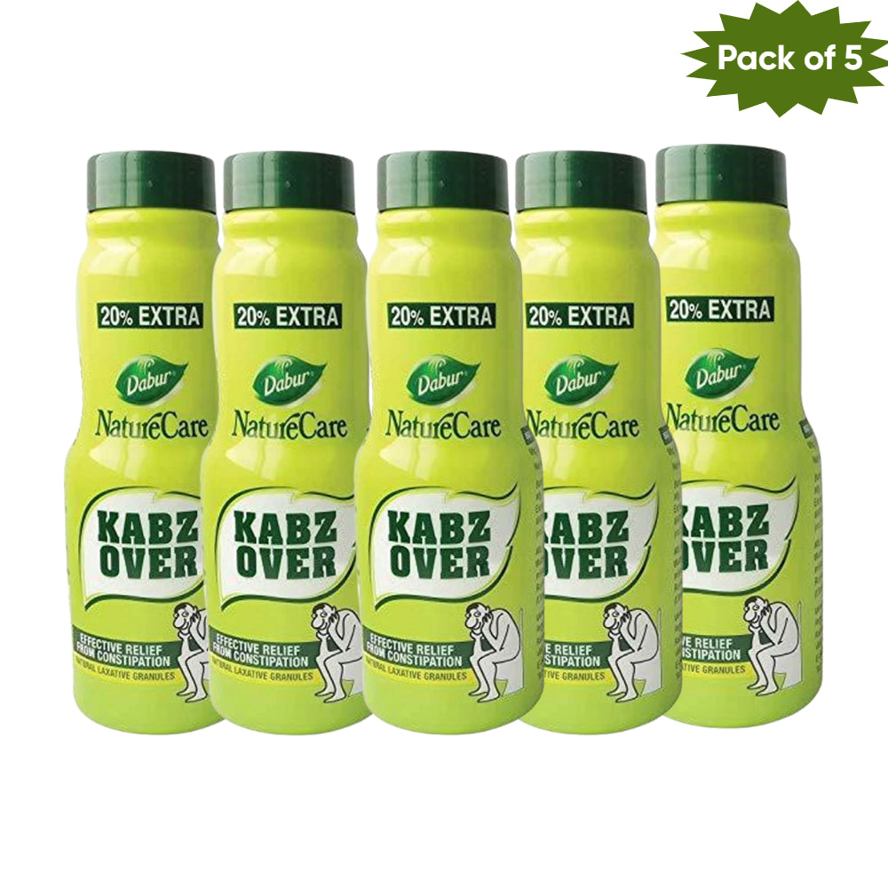 Dabur Nature Care Kabz Over 120 Gm(Pack of 5)