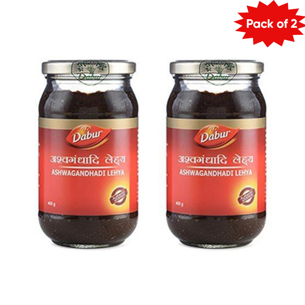 Dabur Ashvagandhadi Lehya 400 Gm(Pack of 2)
