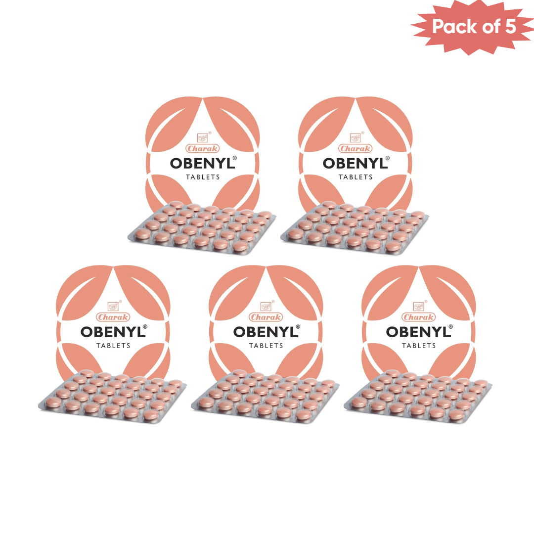 Charak Pharma Obenyl 30 Tablets(Pack of 5)