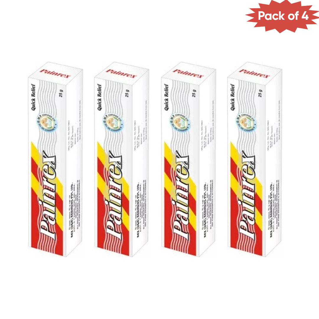Rex Remedies Painrex 25 Gm(Pack of 4)
