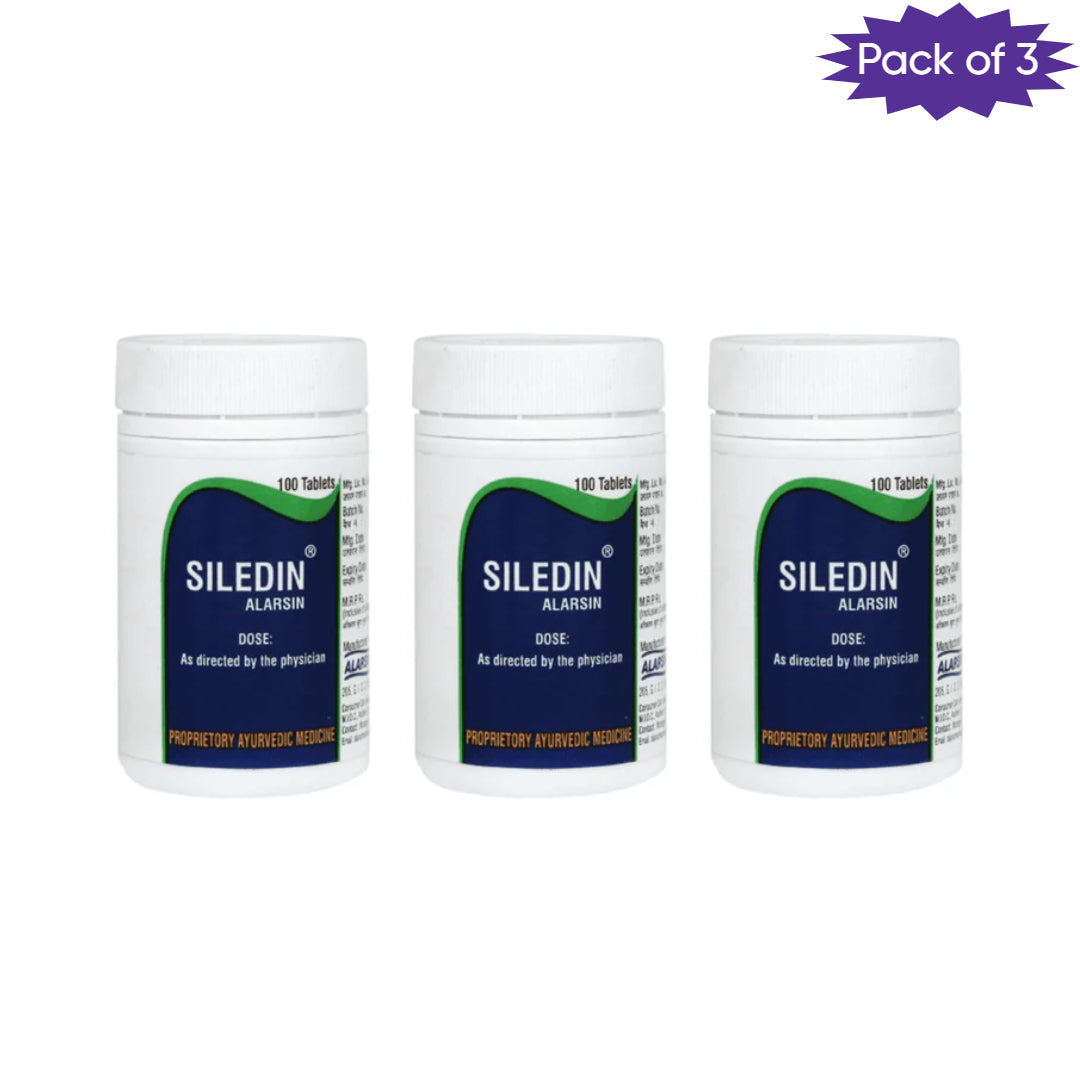 Alarsin Siledin 100 Tablets(Pack of 3)