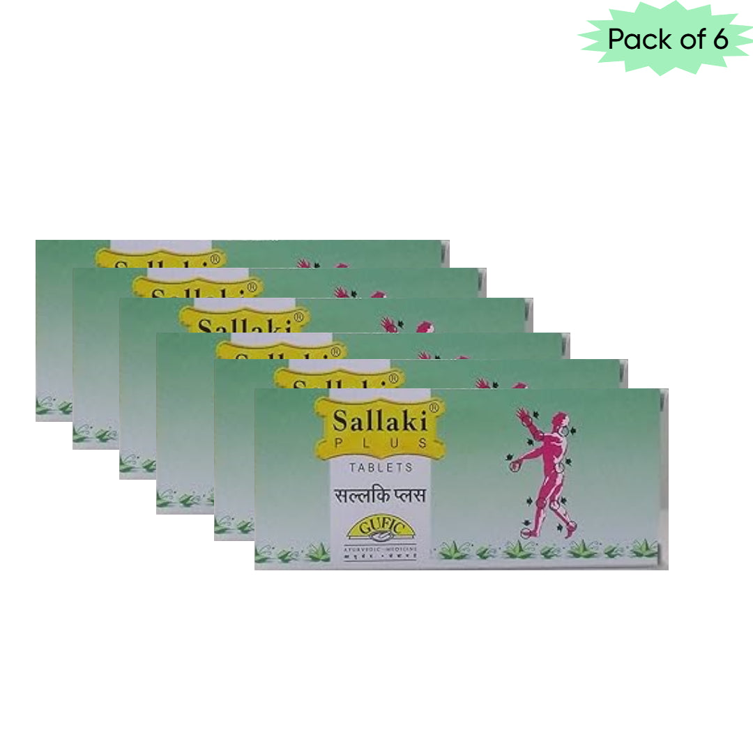 Gufic Biosciences Ltd Sallaki Plus 10 Tablets(Pack of 6)