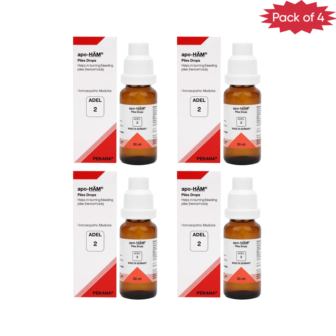 Adel Germany Adel 2 (Piles Drop) 20 Ml(Pack of 4)