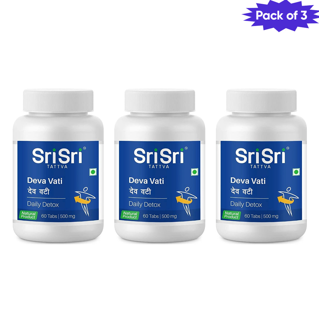 Sri Sri Tattva Deva Vati 60 Tablets(Pack of 3)