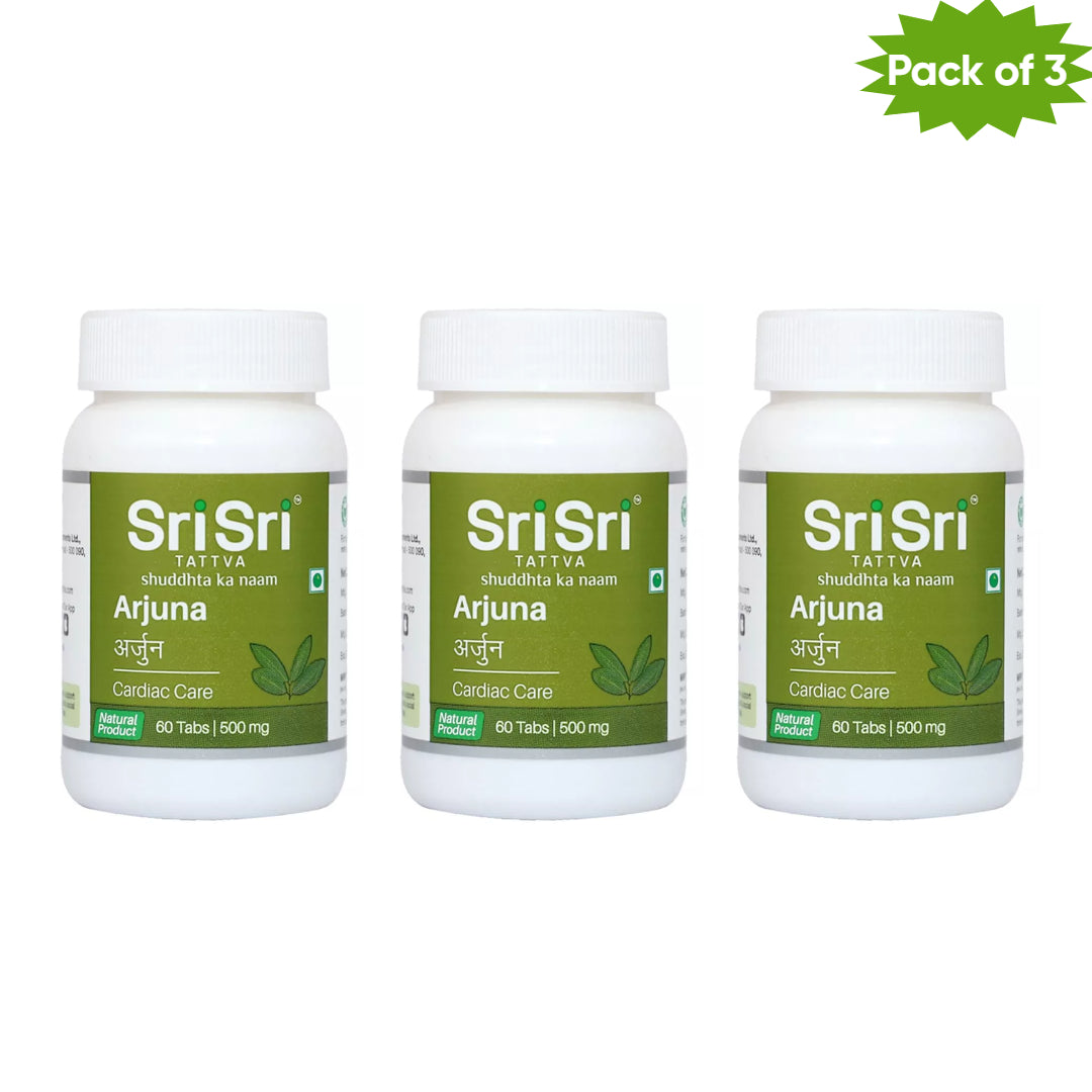 Sri Sri Tattva Arjuna 60 Tablets(Pack of 3)