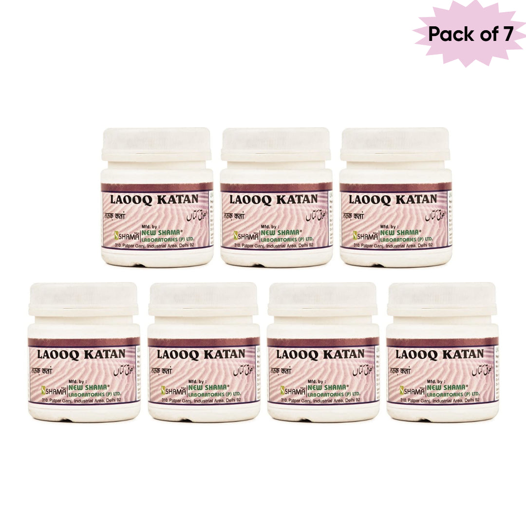 New Shama Laooq Katan 125 Gm(Pack of 7)