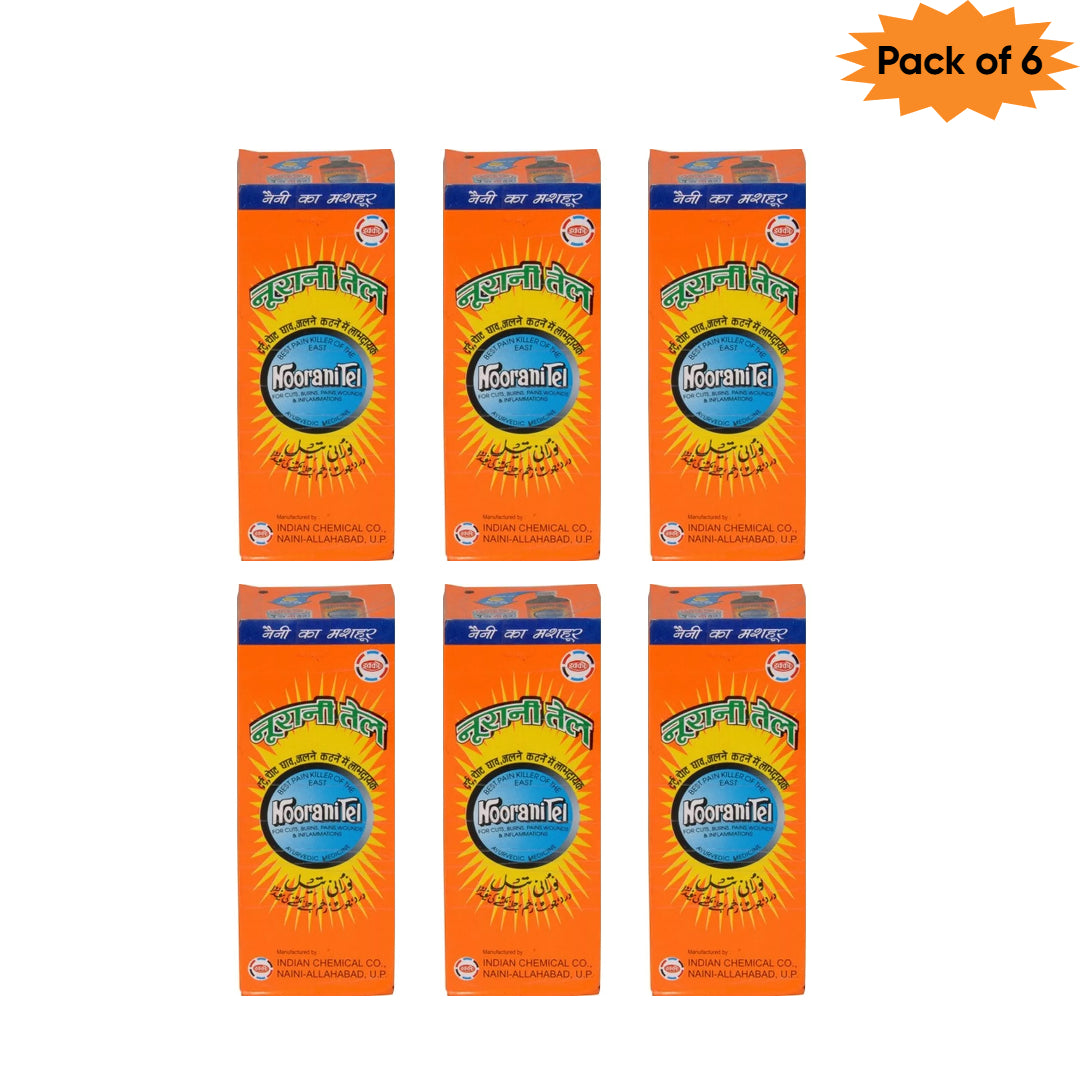 Rahat Herbal Industries Noorani Tel 100 Ml(Pack of 6)