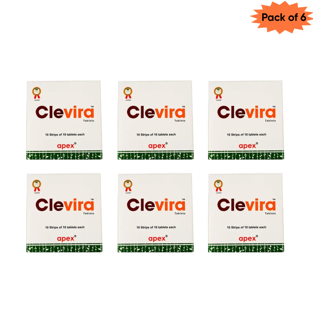 Apex Laboratories Clevira 10 Tablets(Pack of 6)