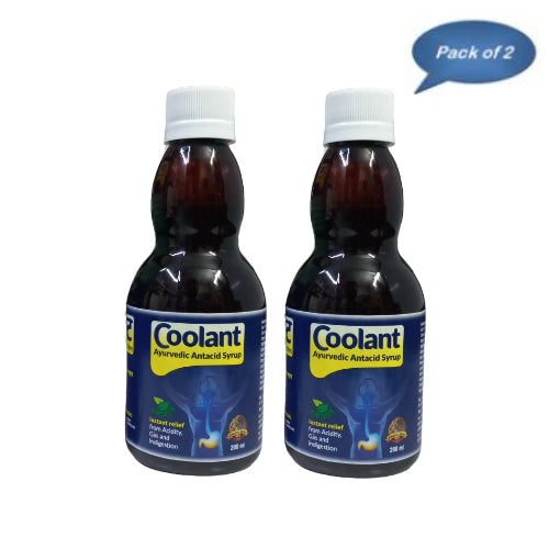 Zoetic Coolant Antacid Syrup 200 Ml(Pack of 2)