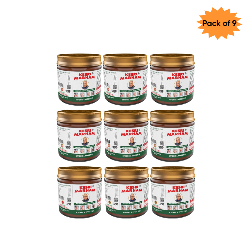 B. C. Hasaram & Sons Kesri Marham 40 Gm(Pack of 9)