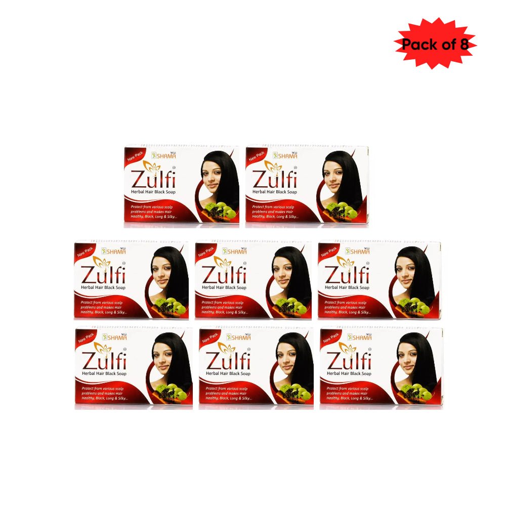 New Shama Zulfi Soap 75 Gm(Pack of 8)