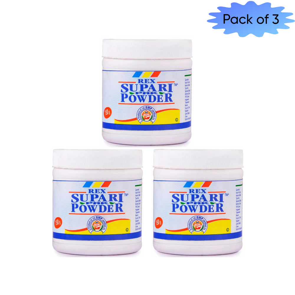 Rex Remedies Supari Pak 150 Gm(Pack of 3)