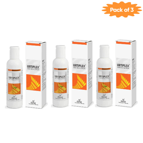 Charak Pharma Urtiplex Anti-Itch Lotion 100 Ml(Pack of 3)