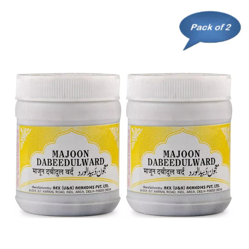 Rex Remedies Majoon Dabeedulward 125 Gm (Pack of 2)