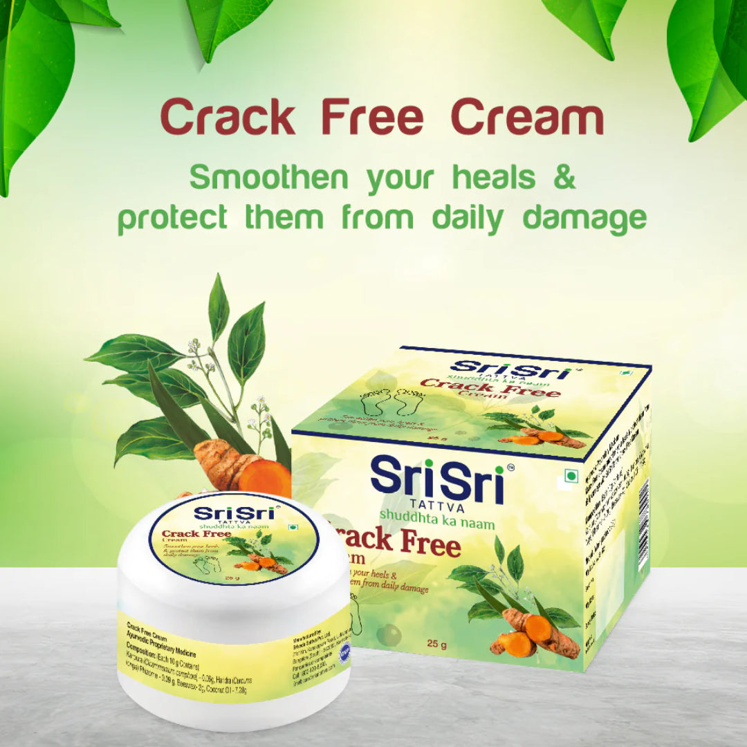 Sri Sri Tattva Crack Free Cream 25 Gm (Pack of 3)