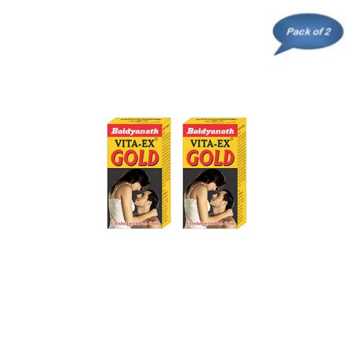 Baidyanath (Jhansi) Vita Ex Gold 20 Capsules(Pack of 2)