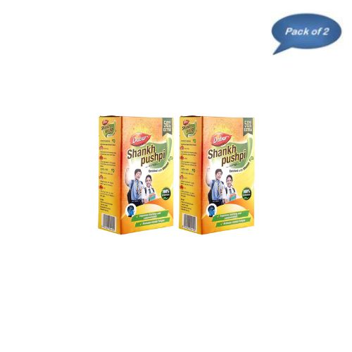 Dabur Shankh Pushpi Syrup 450 Ml With Free 225 Ml(Pack of 2)