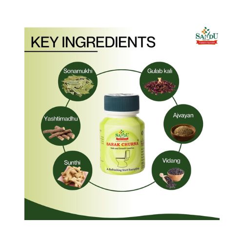 Sandu Pharmaceuticals Sarak Churna  200 Gm (Pack of 2)