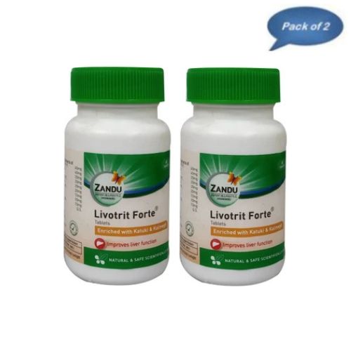 Zandu Livotrit Forte 60 Tablets(Pack of 2)