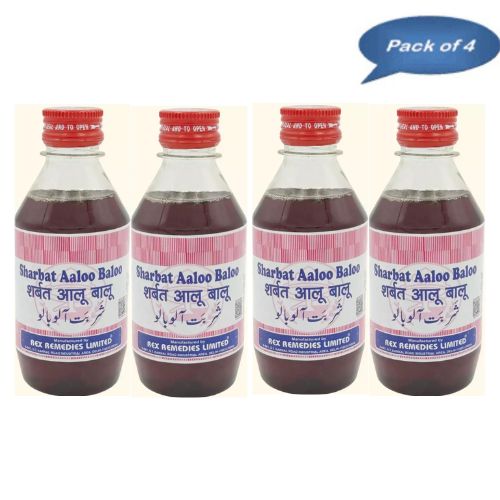 Rex Remedies Sharbat Aloo Baloo 200 Ml (Pack of 4)