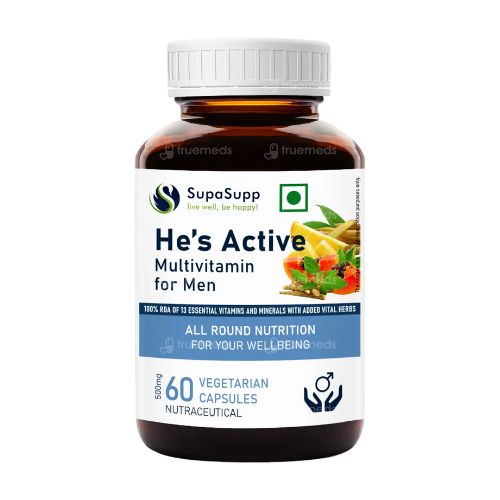 Sri Sri Tattva He'S Active 500 Mg 60 Capsules