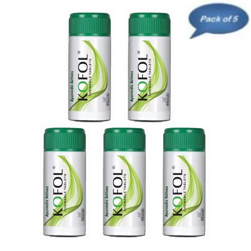 Charak Pharma Kofol Chewable 60 Tablets(Pack of 5)