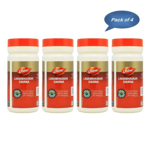 Dabur Lavanbhaskar Churna (Phial) 30 Gm (Pack Of 4)