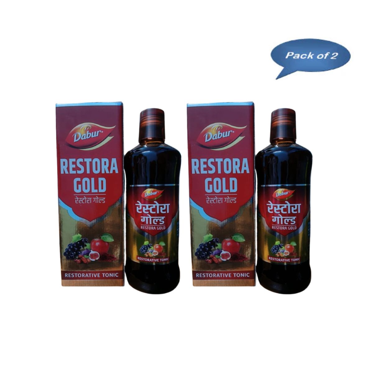 Dabur Restora Gold 450 Ml (Pack of 2)