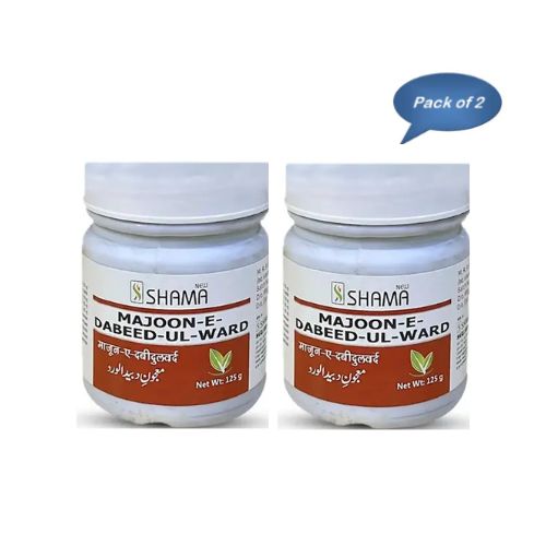 New Shama Majoon-E-Dabeed-Ul-Ward 125 Gm (Pack of 2)