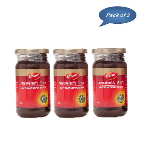 Dabur Ashvagandhadi Lehya 225 Gm(Pack of 3)