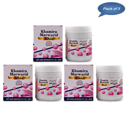 Khamira Marwarid Khas | Rex Remedies Herbal Supplement | 30 Gm (Pack of 3)