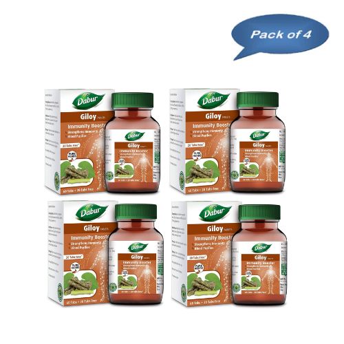 Dabur Giloy 60 Tablets(Pack of 4)