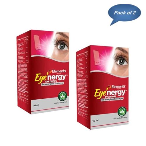 Elements Wellness Eye Nergy 10 Ml (Pack of 2)