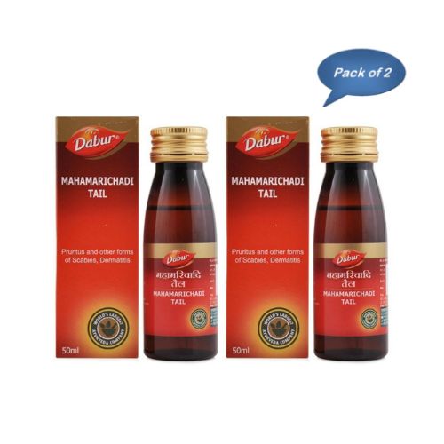 Dabur Mahamarichadi Tail 50 Ml (Pack of 2)