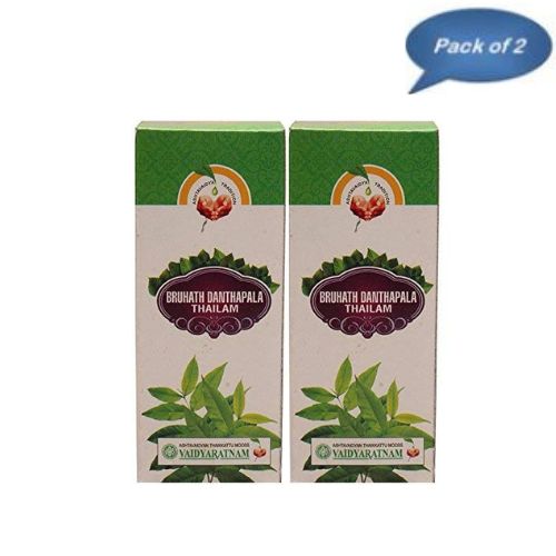 Vaidyaratnam Bruhath Danthapala Thailam 100 Ml(Pack of 2)