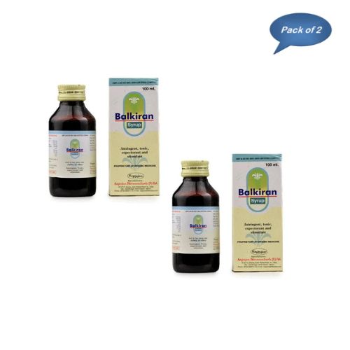 Nagarjun (Gujarat) Balkiran Syrup 100 Ml (Pack of 2)