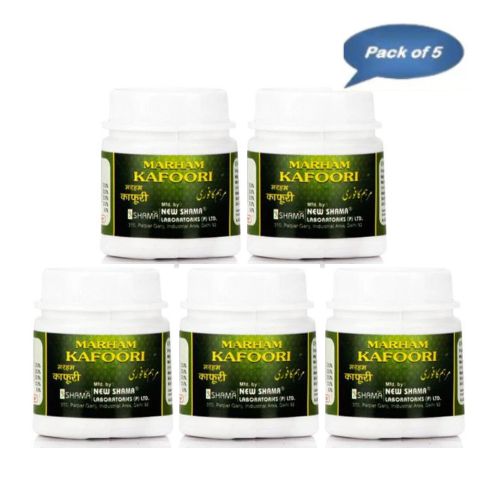 New Shama Marham Kafoori 25 Gm (Pack of 5)