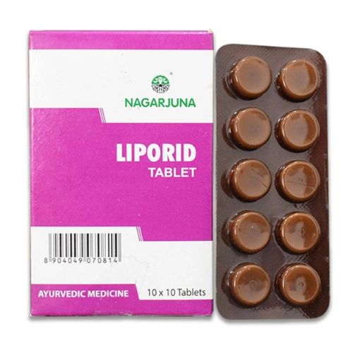 Nagarjuna Ayurveda Liporid 100 Tablets