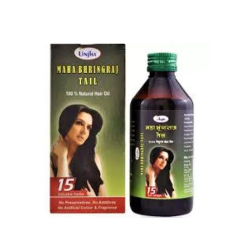 Unjha Ayurvedic Pharmacy Maha Bhringraj Tail 200 Ml