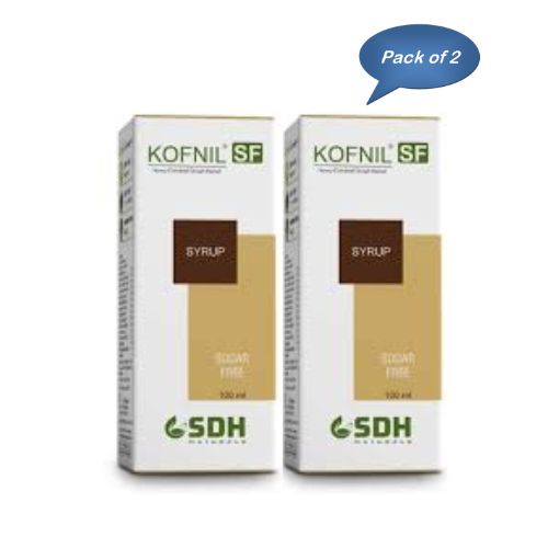 Shree Dhanwantri Herbals Kofnil-Sf Syrup 100 Ml (Pack Of 2)