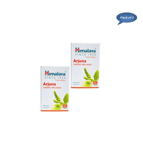 Himalaya Arjuna 60 Tablets pack of 2