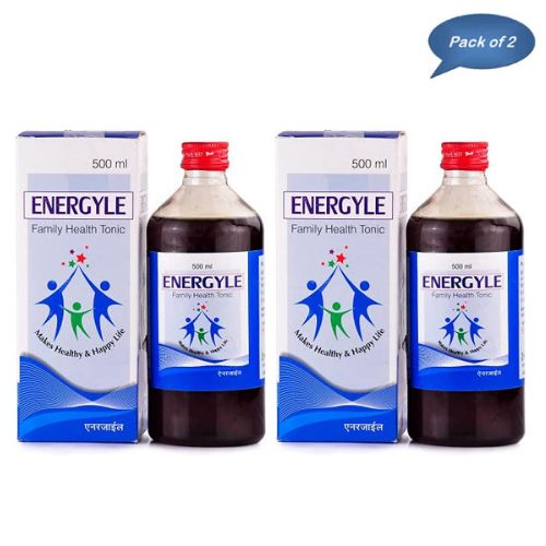 New Shama Energyle Tonic 500 Ml (Pack of 2)