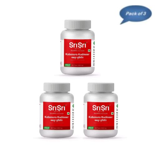Sri Sri Tattva Kabasura Kudineer 60 Tablets(Pack of 3)