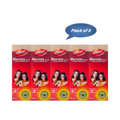 Dabur Mensta Syrup 200 Ml (Pack Of 5)