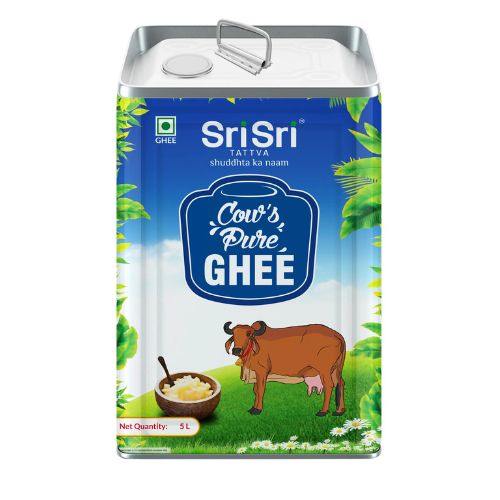 Sri Sri Tattva Cow'S Pure Ghee 5 Ltr